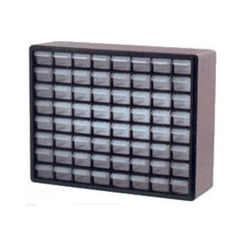 10164 - STORAGE CABINET 64 DRAWERS 20X15.81X6.37INCH
