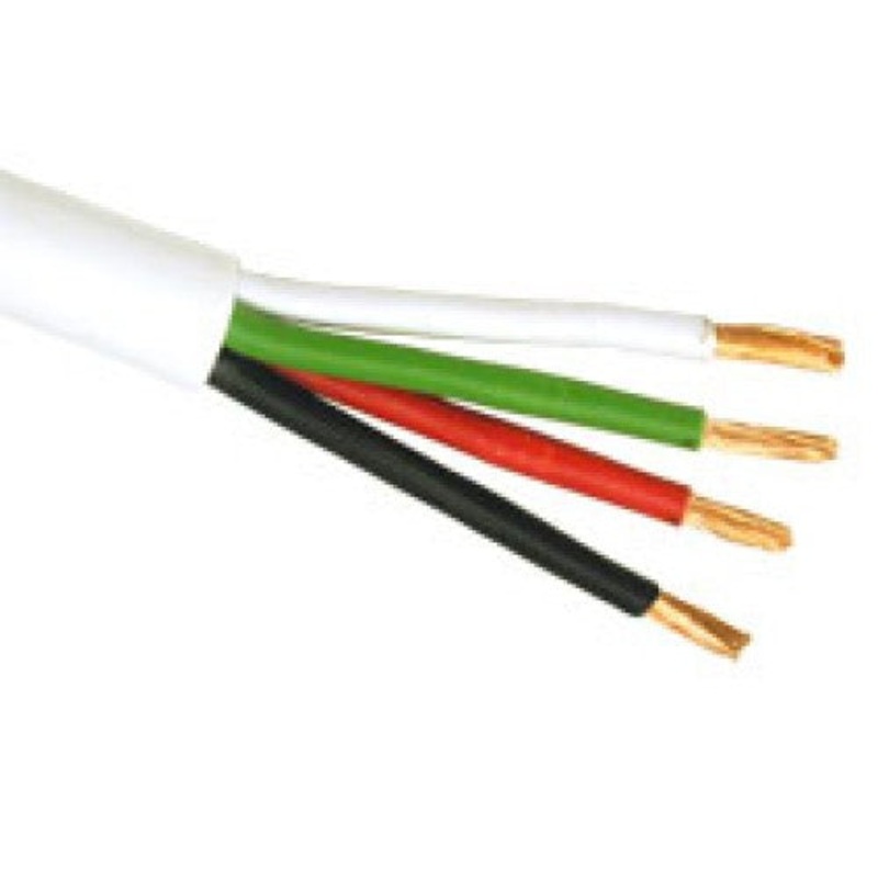 80281 - CABLE 4C 22AWG STR UNSH 500FT CMP PLENUM CL2 WHT