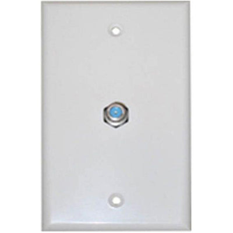 DGA-CAJ44 - WALL PLATE F FEM 1POS WHITE