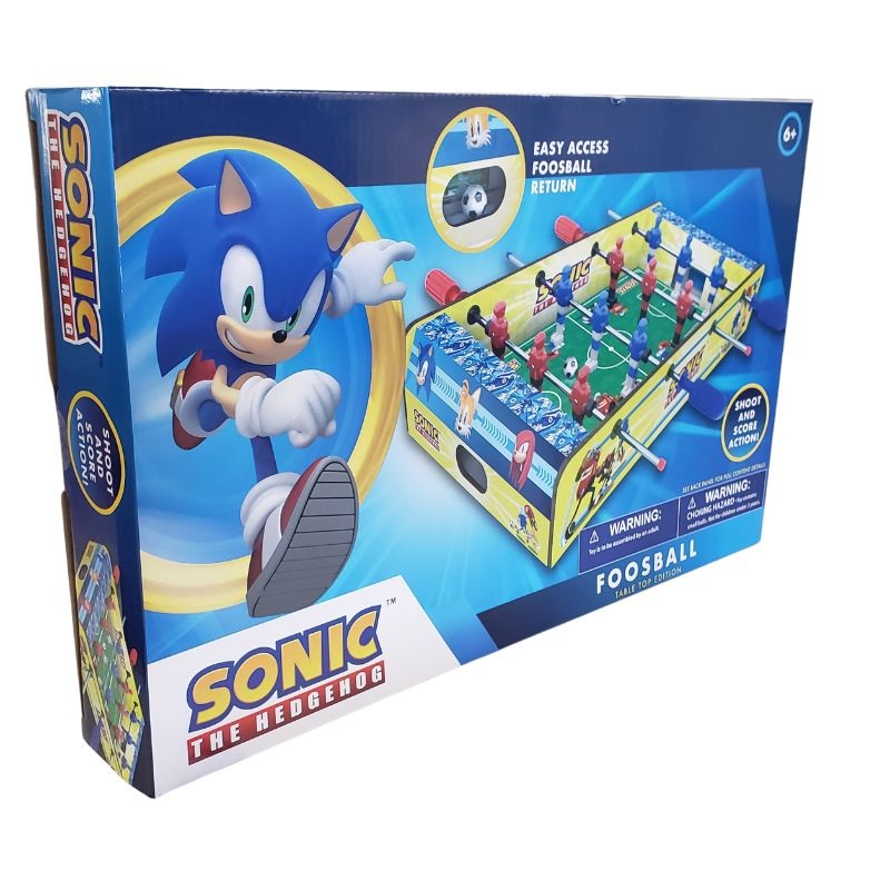 SC8524-01 - FCD SONIC WOODEN FOOSBALL TABLE FOOSBALL TABLE WOODEN TMNT