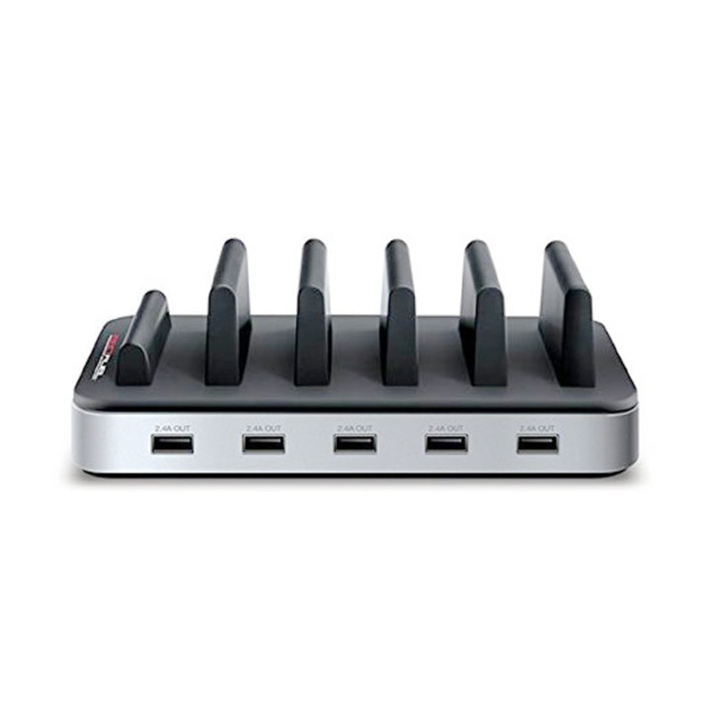 SL15 - USB WALL CHARGER 5VDC 2.4A 5PORT USB CHARGER