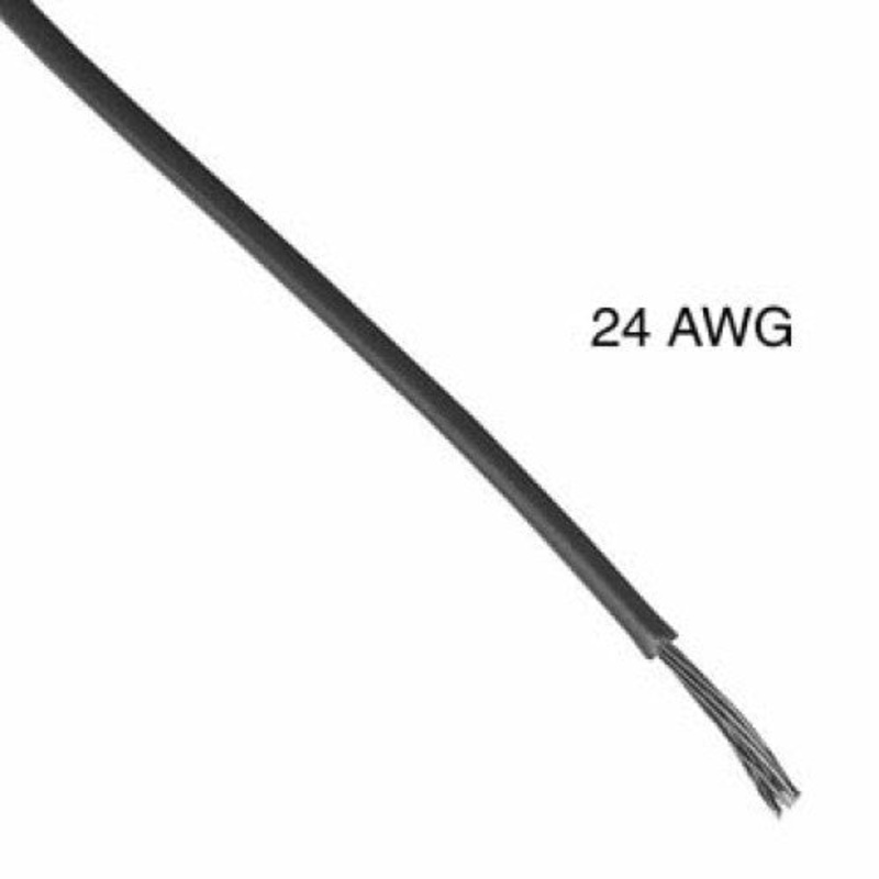 T1009-21-10 - WIRE STRANDED 24AWG 100FT GREY TC PVC FT1 300V 15C