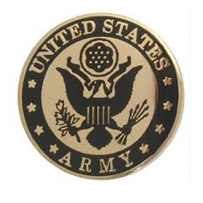 US Army Circle Pin