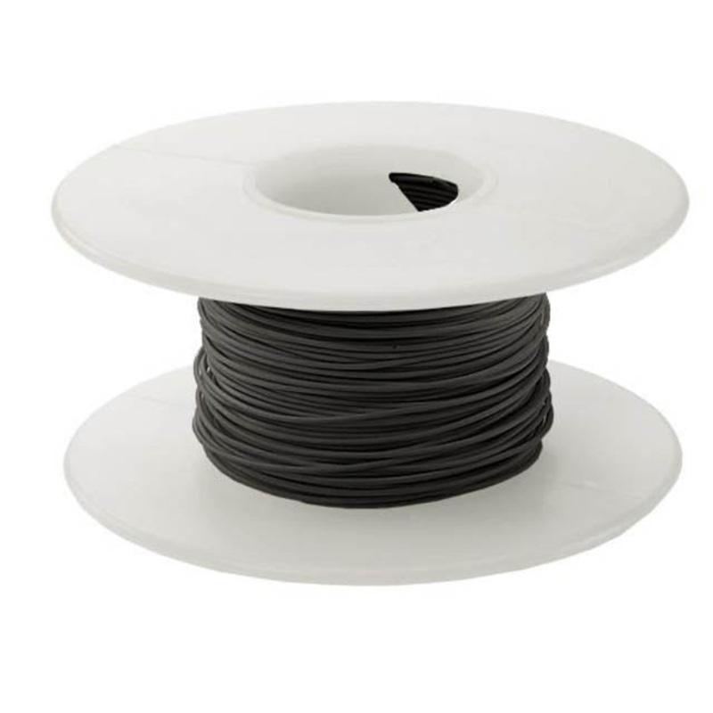 WBH-1335 - WW WIRE 30AWG SOLID 100FT BLACK