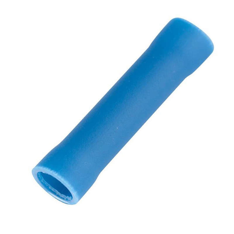 160280-100 - BUTT CONN BLU 16-14AWG (100 pcs/pkg)
