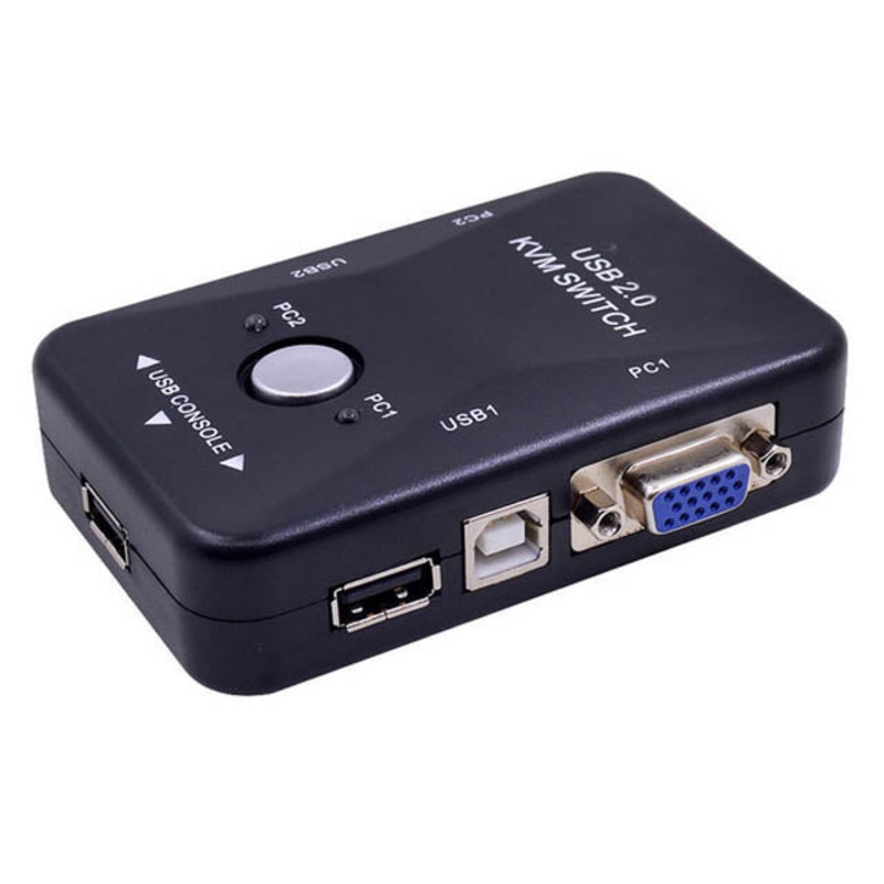 ADN-4148A - KVM SWITCH WITH USB2 AND VGA PORTS