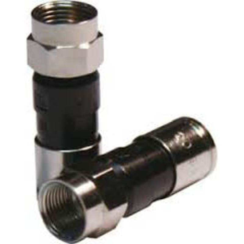 EX6XLPLUS - F-PLUG RG6 QUAD PERMA SEAL WP UNIVERSAL QUAD TRI STANDARD (2 pcs/pkg)