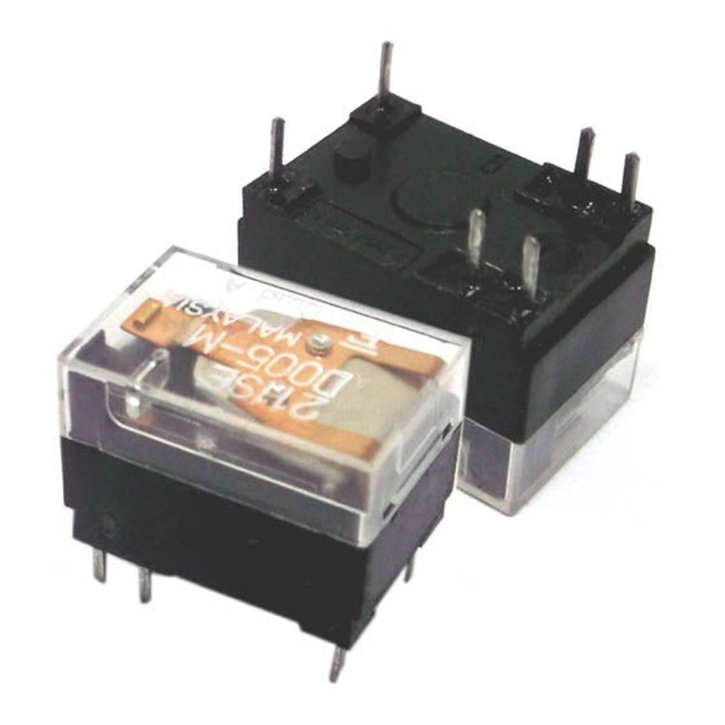FBR211SED005-M - RELAY DC LATCH 5V 1P2T 2A 6P PCMT