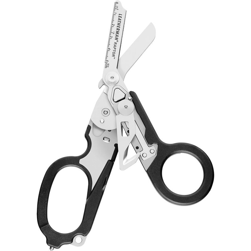 Leatherman Raptor Rescue 6 Built-In EMS Tools with Utility Holster Black
