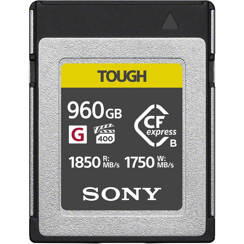 Sony Tough 960GB CFexpress Type B 1850MB/s Memory Card