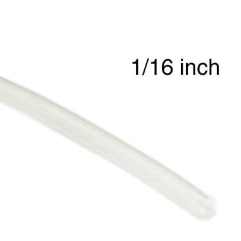 WYA-130C - TUBING HST 1/16INX4FT SW CLR 2:1 600V 125C