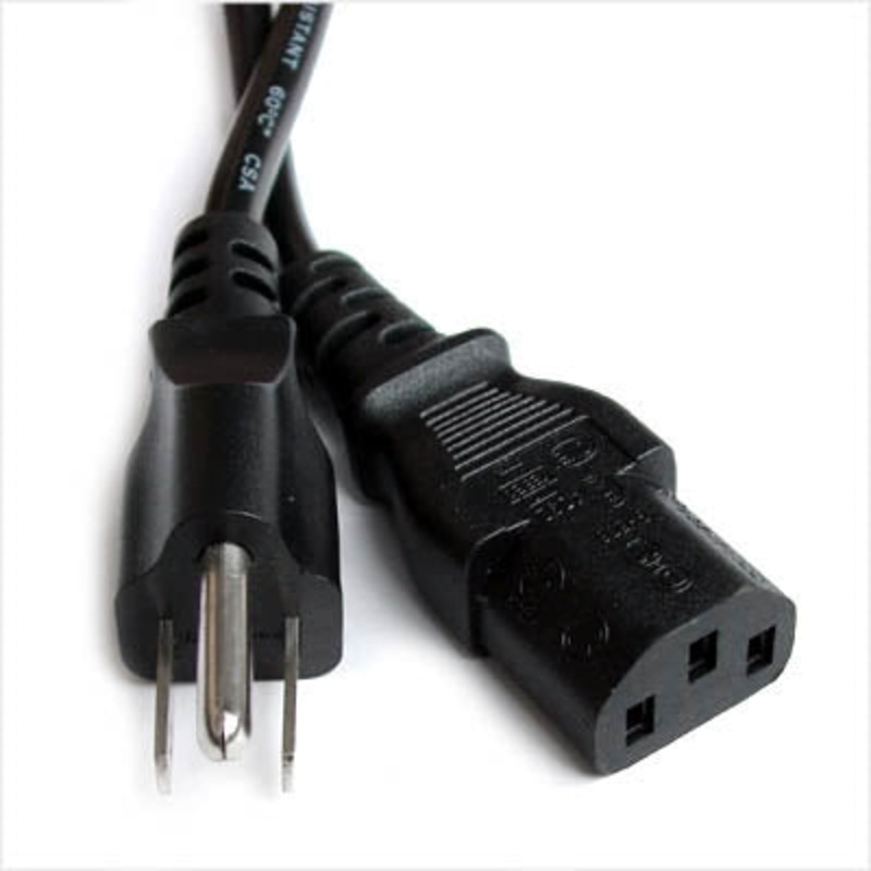 701742 - INST CORD 3/18 6FT RND SJT BLK