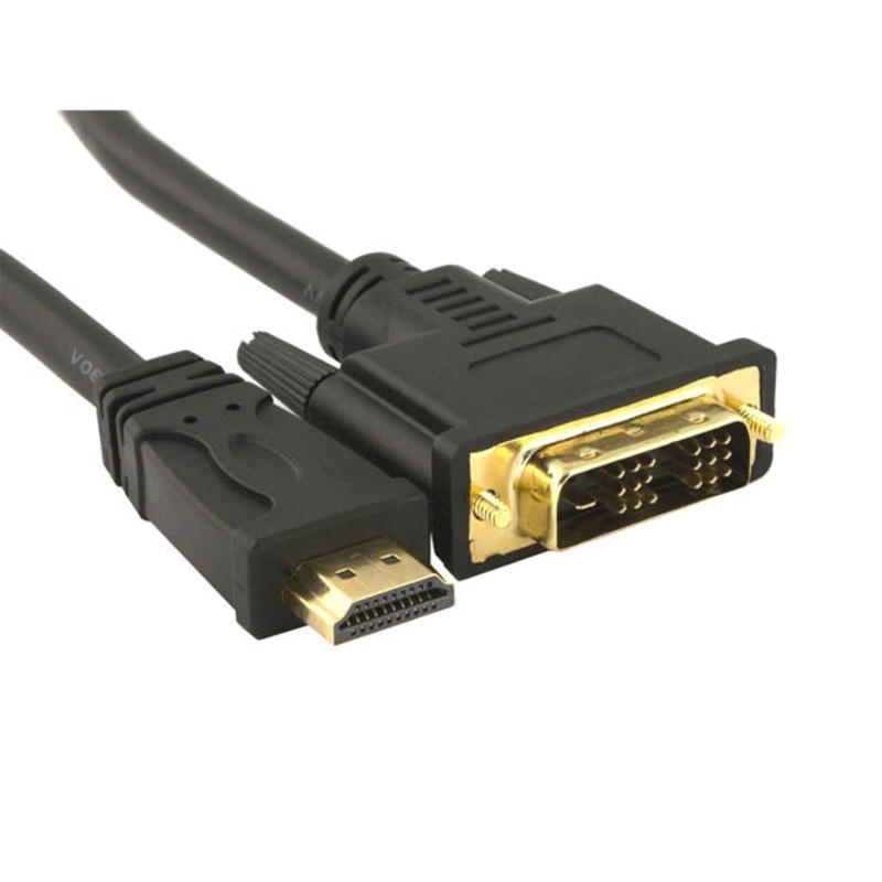 CB-DVDHDMI-06 - HDMI TO DVI CABLE ASSEMBLY 6FT