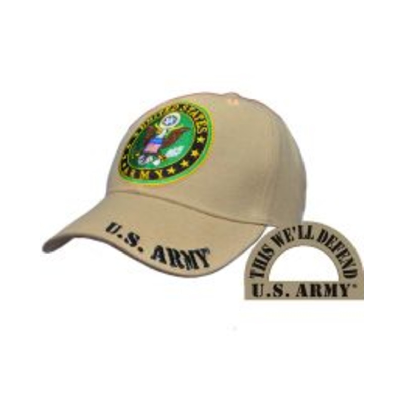 US Army Symbol Cap-Khaki