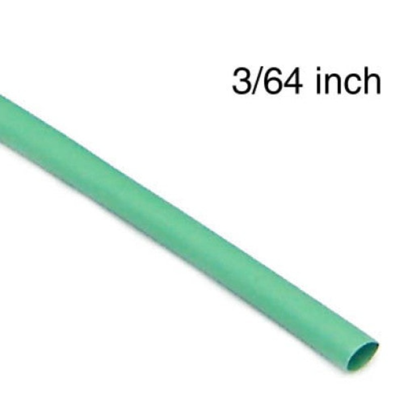 WYA-103F-5 - TUBING HST 3/64INX4FT SW GRN 2:1 (5 pcs/pkg)