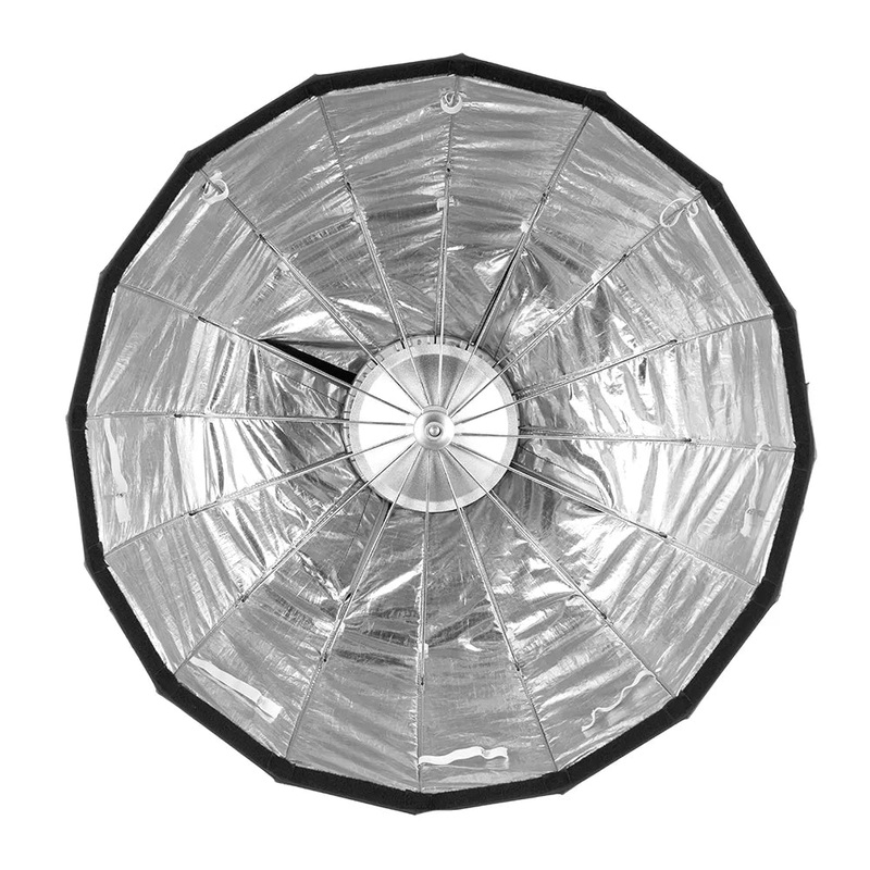 Xlite Beauty Dish Umbrella Octa Softbox Including Deflector and Grid for Elinchrom