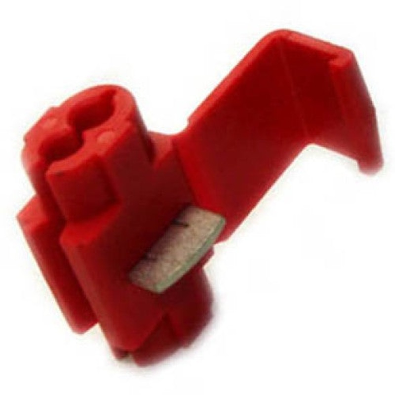 160185-100 - QUICK TAP CONN RED 22-18AWG (100 pcs/pkg)