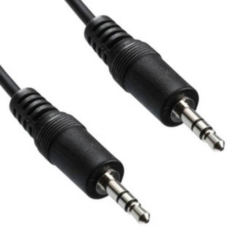 6609 - AUDIO CABLE 3.5 STEREO PL-PL 50F FT -100PCS/CTN