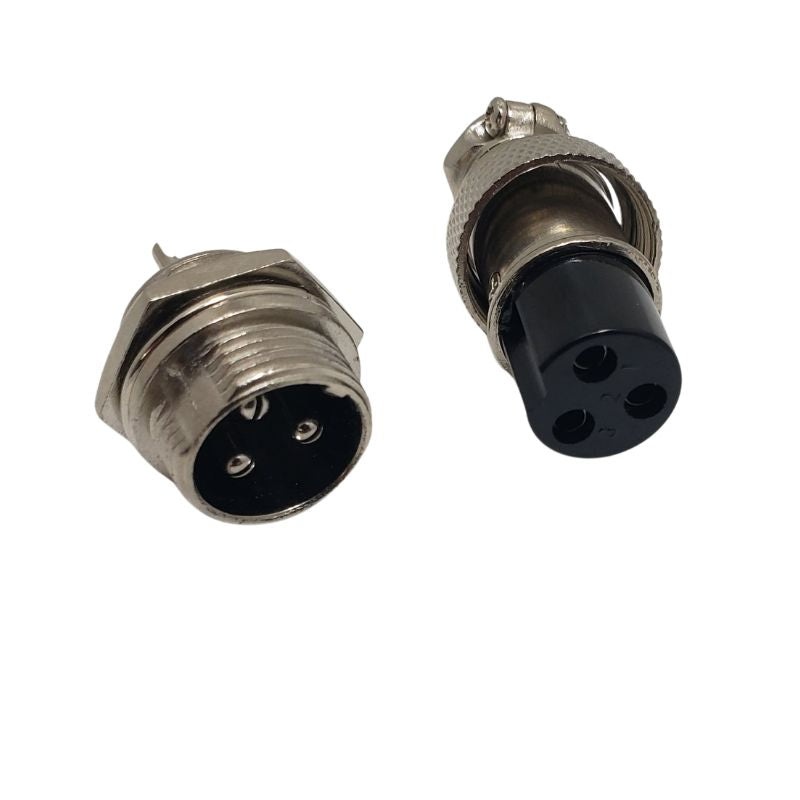 CONCR-140103 - MICROPHONE 3F AND 3M INLINE JACK CHMT PLUG 12A