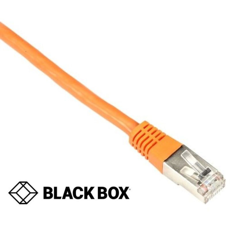 EVNSL0172OR-0020 - PATCH CORD CAT5E ORG 20FT SHIELD BOOT