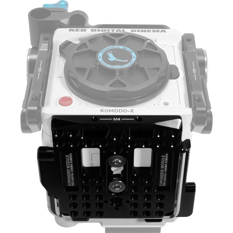 Kondor Blue Bottom Plate for RED KOMODO & KOMODO-X Raven Black