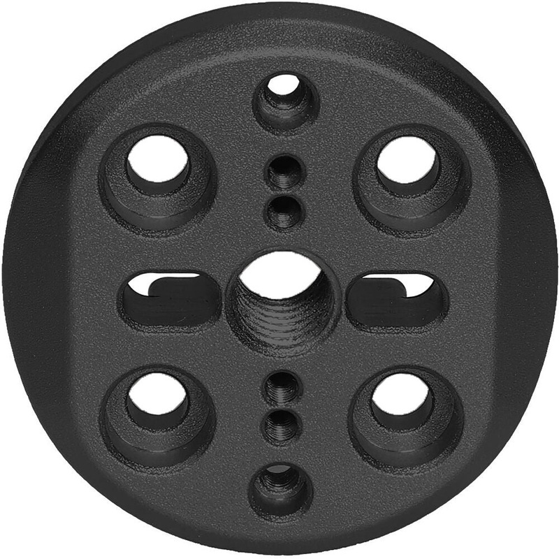 Kondor Blue Rosette Anti-Twist Adapter Raven Black
