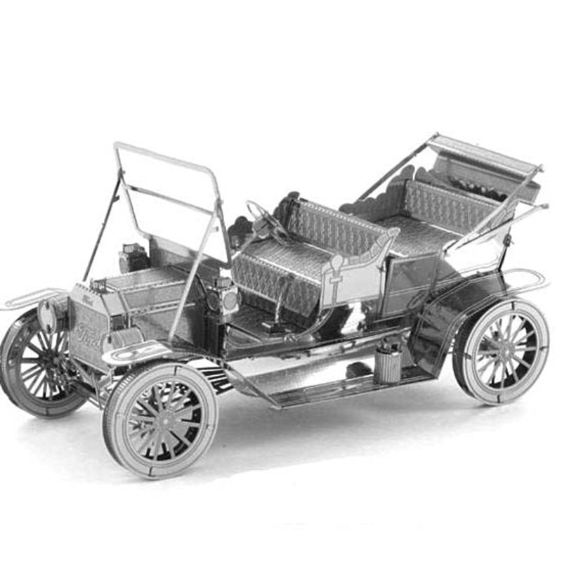MMS051 - FORD 1908 MODEL T METAL EARTH 3D LASER CUT MODEL