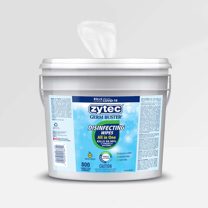 01862 - DISINFECTING WIPES 6X7INCH (800 pcs/pkg)