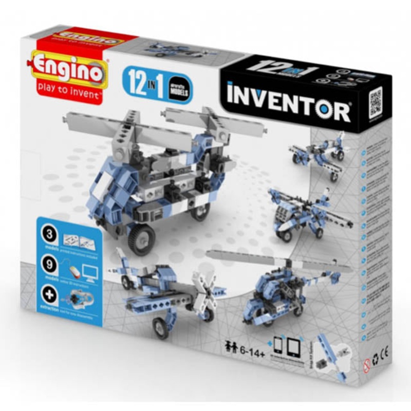 1233CA - ENGINO SERIES-12 MODELS AIRCRAFT