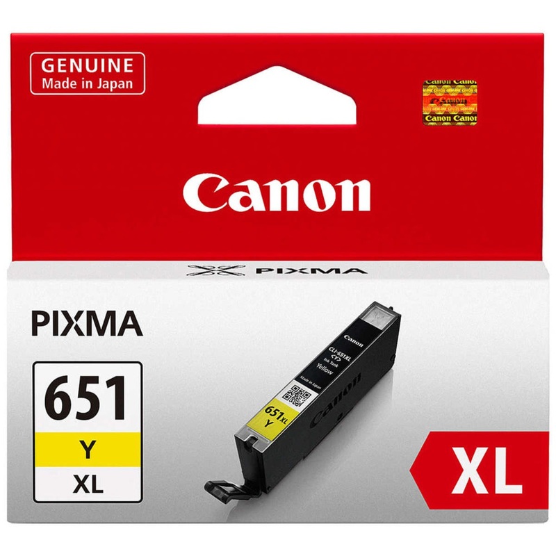 Canon CLI651XLY Ink Cartridge High Yield 695 Pages - Yellow