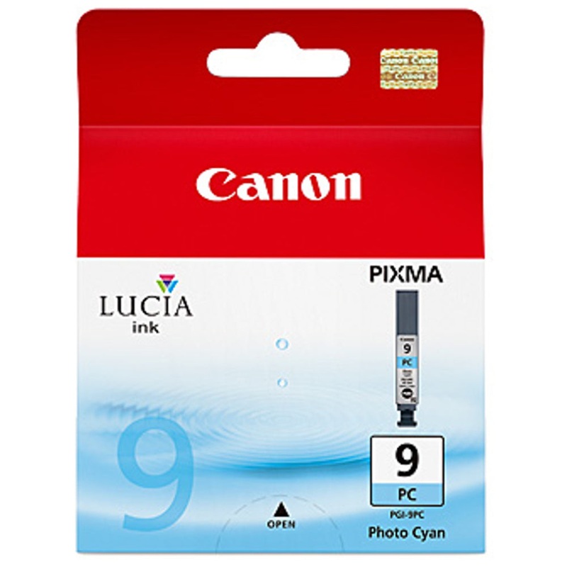 Canon PGI9PC Photo Ink Cartridge 930 Pages - Cyan