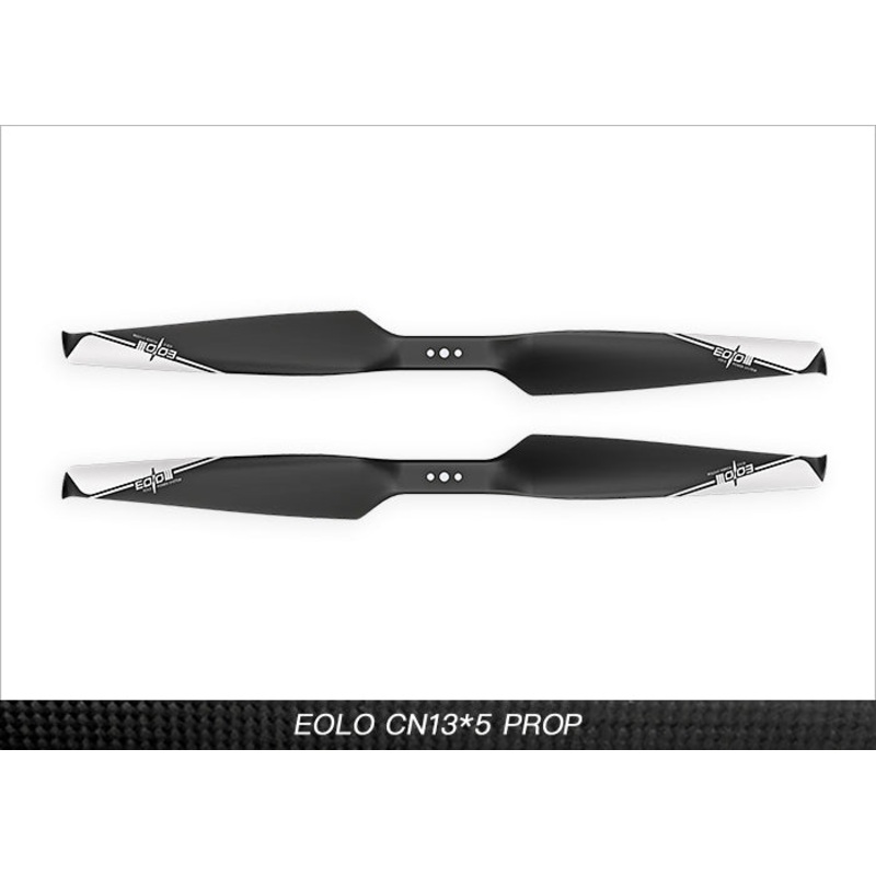Eolo Carbon Fiber Reinforced Nylon UAV Propellers 13x5 inch - A Pair