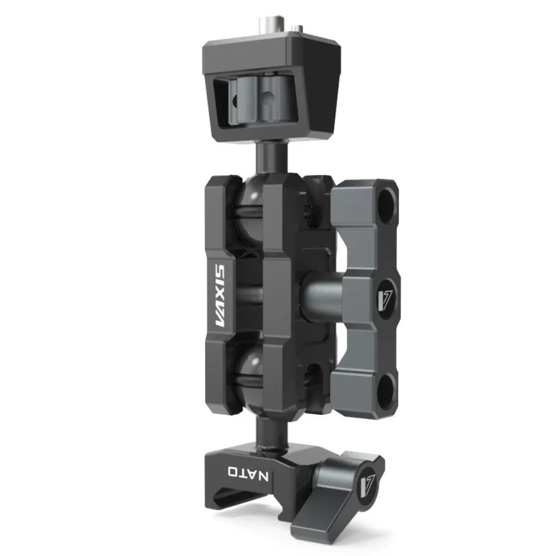 Vaxis Magic Arm With Screw Ballhead and Nato Clamp Ball Head