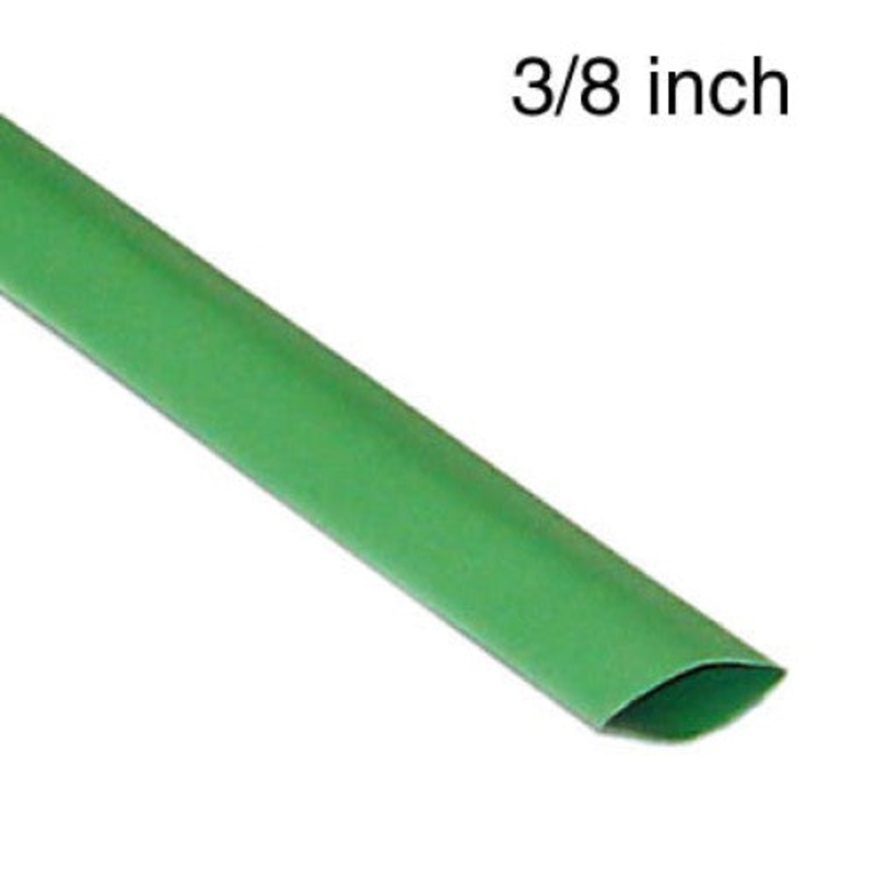 03611 - TUBING HST 3/8INX4FT SW GRN 2:1 600V 125C