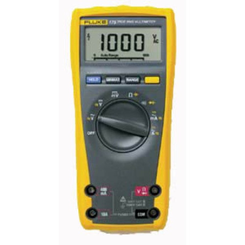 175 - MULTIMETER DIGITAL AUTO TRUERMS RES CAP DIODE VOLT FREQ CONTINUI