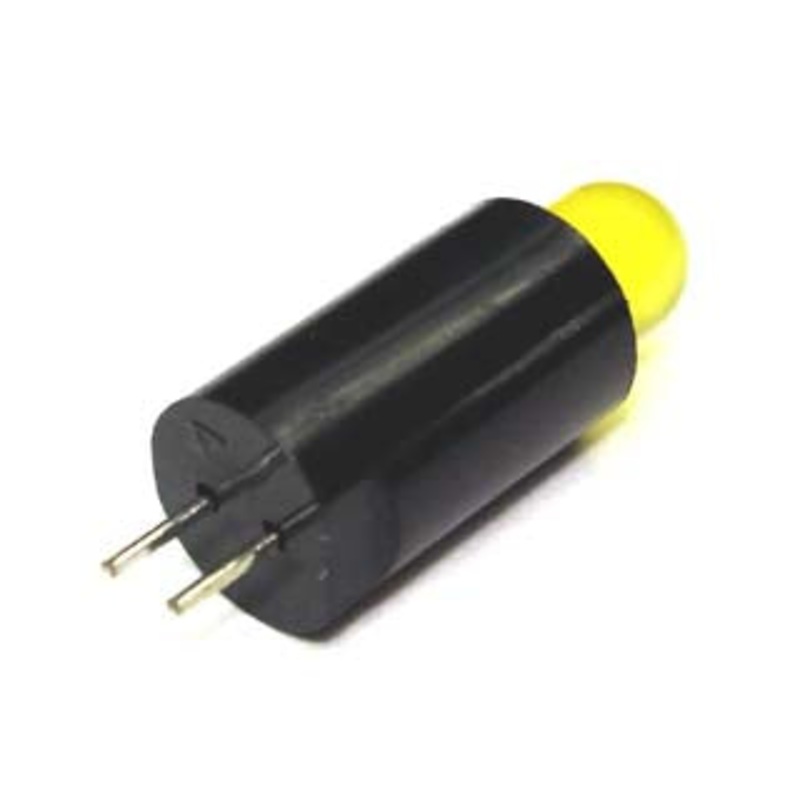 561-1201-070 - LED5 HOUS YEL 1LED PCST 1.8MCD