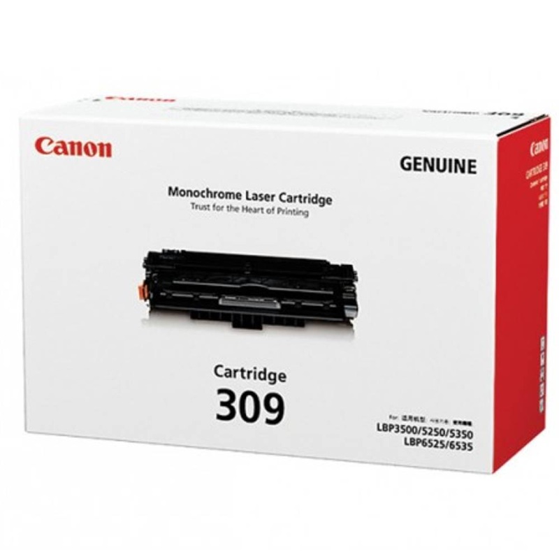 Canon CART309 Mono Laser Toner Cartridge 12000 Pages - Black