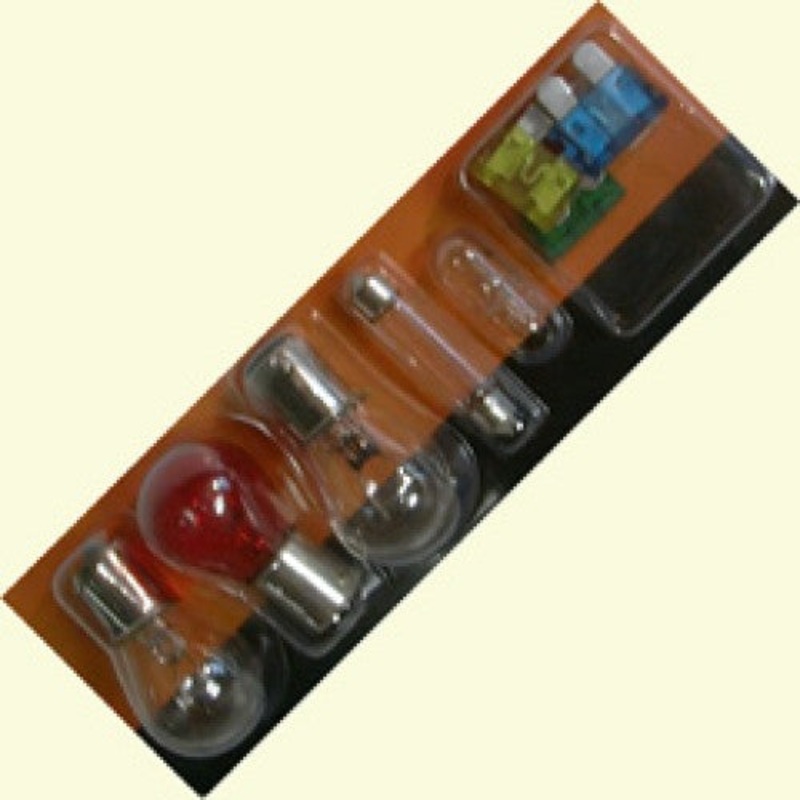 KW 5181 - AUTO BULB KIT WITH FUSE (10 pcs/pkg)