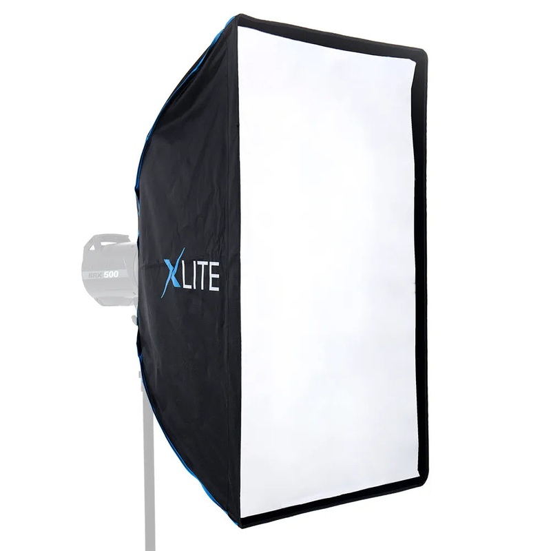 Xlite 70 x 100cm Umbrella Recta Softbox with Grid/Mask for Elinchrom