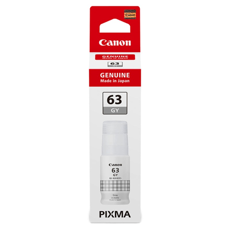 Canon GI-63GY Ink Bottle Grey for Pixma MegaTank G660