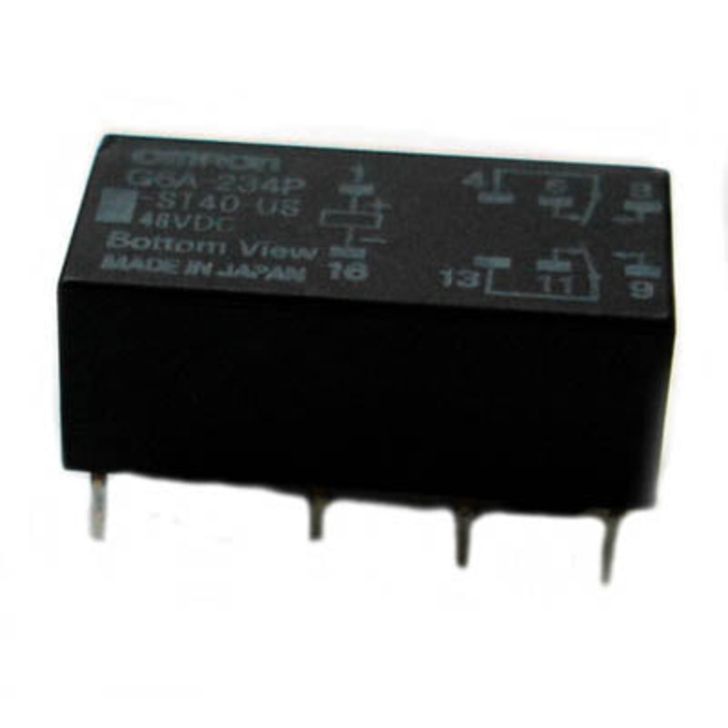 G6A-234P-ST40-US DC48 - RELAY DC 48V 2P2T 2A 8P PCMT