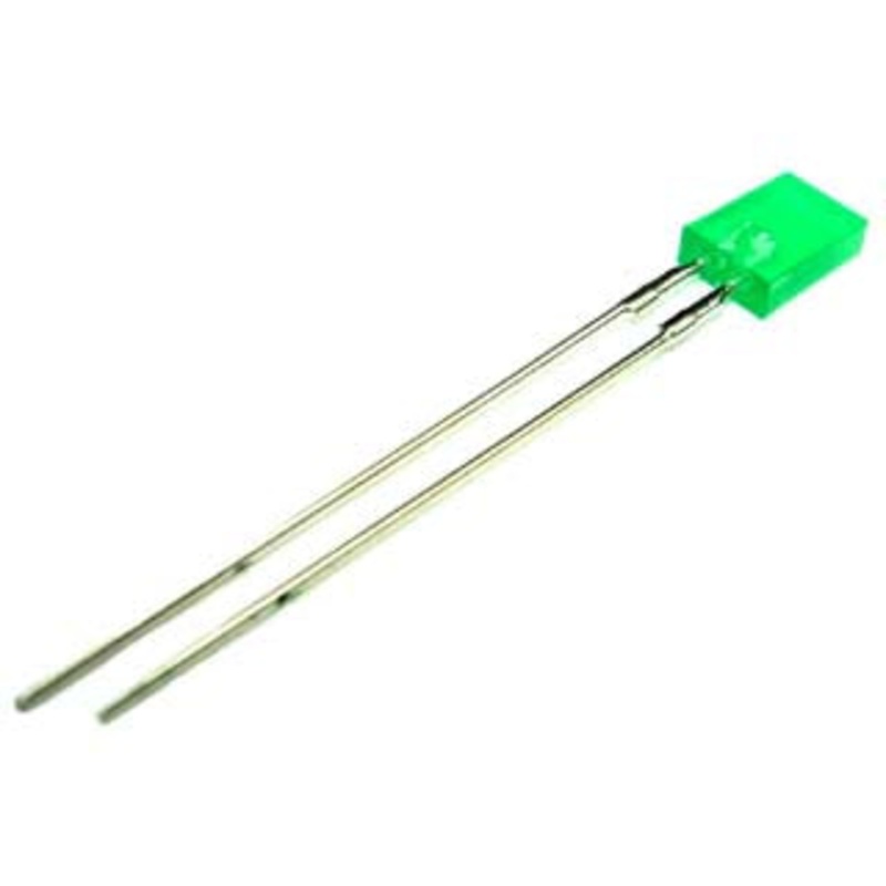 LN342GPL - LED5X8 DIFF GRN STD RECT 1.5MCD (4 pcs/pkg)