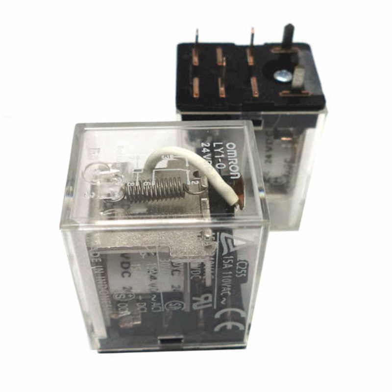 LY1-0-DC24 - RELAY DC 24V 1P2T 15A 5P PCMT 15A/120VAC/220VAC/30VDC