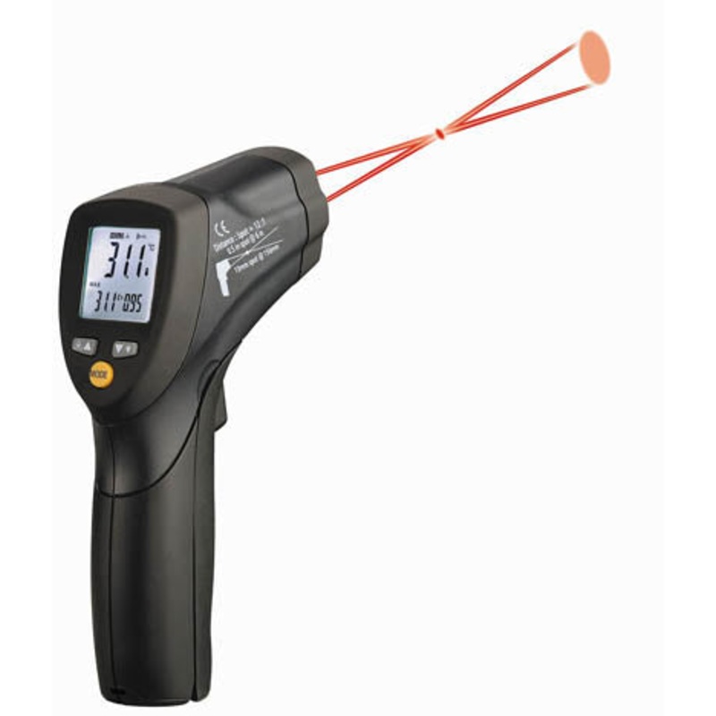 MTP 1329 - THERMOMETER INFRARED -50 TO 550C/DUAL LASER SIGHTING