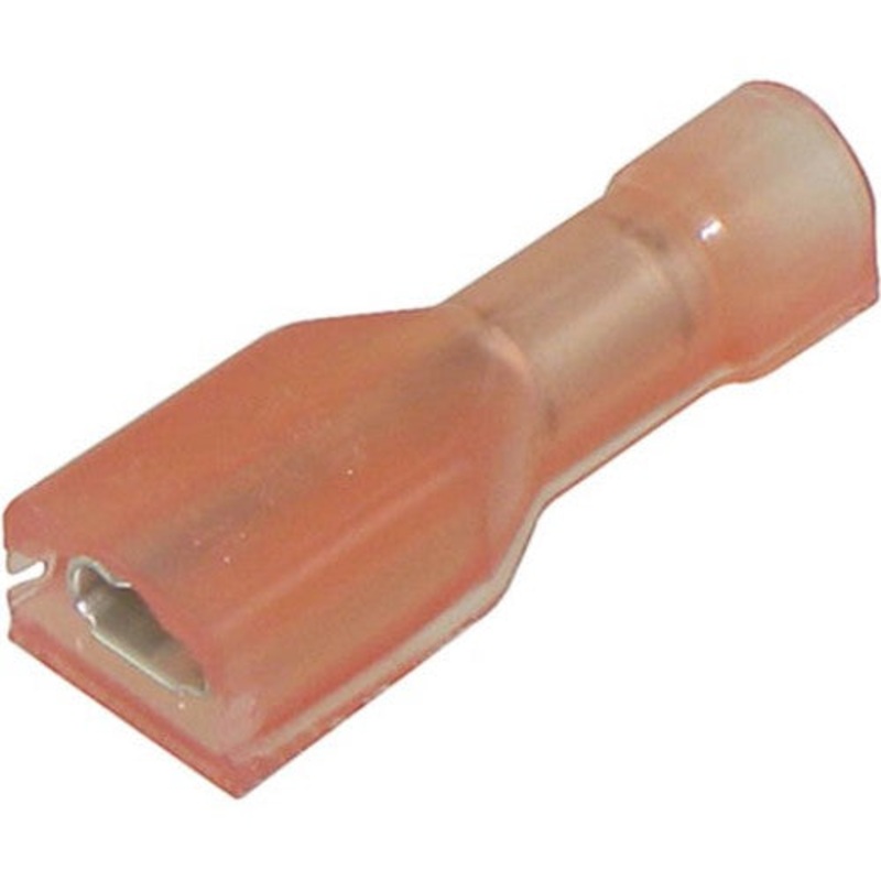 2-520273-2 - QUICK CONN FEM RED 0.110IN 22-18 AWG 2.8X0.8MM FULLY INSULATED (5 pcs/pkg)