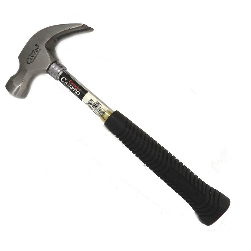 35077 - HAMMER 24MM DIA CLAW METAL 8 OZ STEEL HANDLE