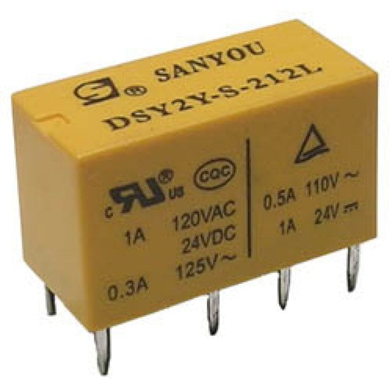 50-333-1 - RELAY DC 12V 1P2T 3A 6P PCMT 3A/120VAC