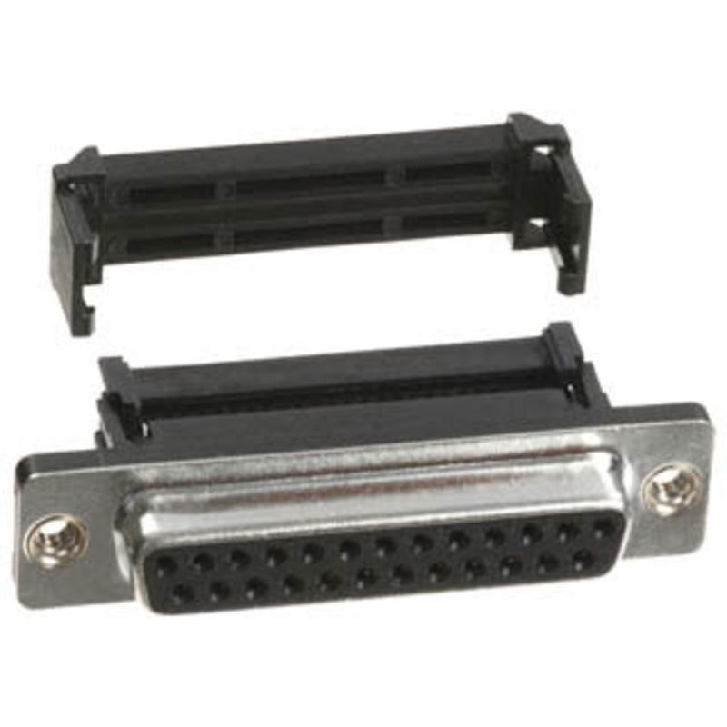 FCN-777J025-G/C-HN - DB25F IDC PLAS MET/LIP