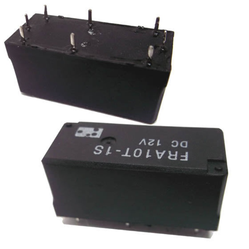 FRA10T-1S-DC12V - RELAY DC 12V 1P2T 20A 8P PCMT 16VDC DUAL COIL MOTOR REVERSING