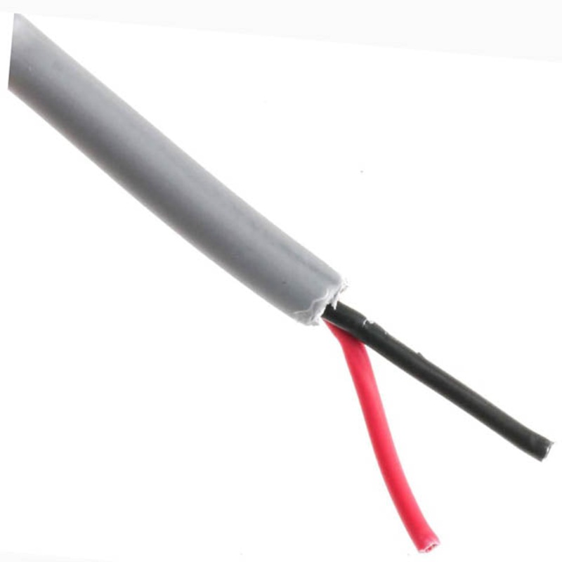 N3001 - CABLE 2C 16AWG STR UNSH 500FT GRY